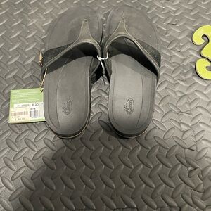 Chaco Black Women's Sandals Hermosa